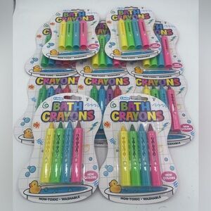 Bulk Bath Crayons, 30 4-Packs, Non-Toxic & Washable